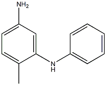 5-Amino-2-methylphenyl(phenyl)amine Struktur