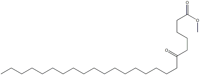 6-Oxotetracosanoic acid methyl ester Struktur