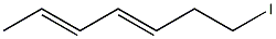 (3E,5E)-1-Iodo-3,5-heptadiene Struktur