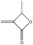 4-Methyl-3-methyleneoxetan-2-one Struktur