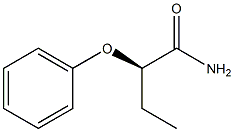 [R,(-)]-2-Phenoxybutyramide Struktur