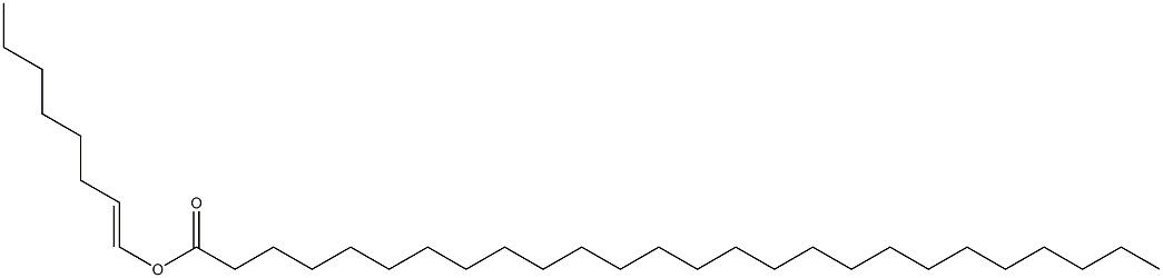 Cerotic acid 1-octenyl ester Struktur