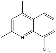 2,4-Dimethyl-8-quinolinamine Struktur