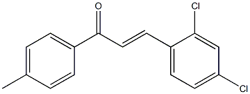 2,4-Dichloro-4'-methylchalcone Struktur