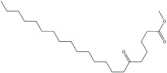 6-Oxohenicosanoic acid methyl ester Struktur