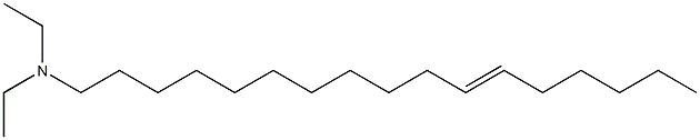 N,N-Diethyl-11-heptadecen-1-amine Struktur