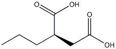 [R,(+)]-Propylsuccinic acid Struktur