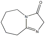 6,7,8,9-Tetrahydro-5H-imidazo[1,2-a]azepin-3(2H)-one Struktur