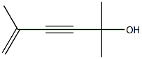 2,5-Dimethyl-5-hexene-3-yne-2-ol Struktur