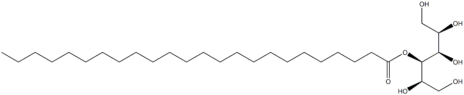 D-Mannitol 4-tetracosanoate Struktur