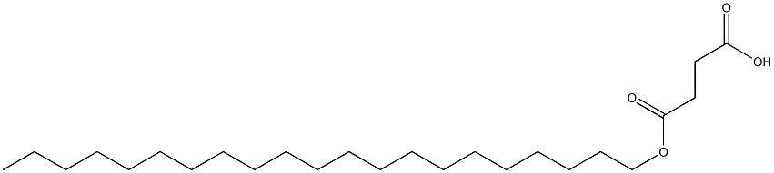 Succinic acid hydrogen 1-henicosyl ester Struktur