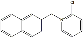 2-Chloro-1-(2-naphtylmethyl)pyridinium Struktur