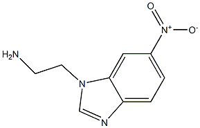 1-(2-Aminoethyl)-6-nitro-1H-benzimidazole Struktur