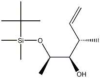 (2R,3R,4S)-2-(tert-Butyldimethylsilyloxy)-4-methyl-5-hexen-3-ol Struktur