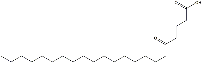 5-Oxodocosanoic acid Struktur