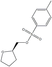 4-Methylbenzenesulfonic acid [(2R)-(tetrahydrofuran)-2-yl]methyl ester Struktur