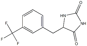 5-[m-(Trifluoromethyl)benzyl]hydantoin Struktur