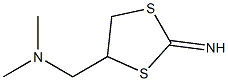 4-[(Dimethylamino)methyl]-1,3-dithiolan-2-imine Struktur