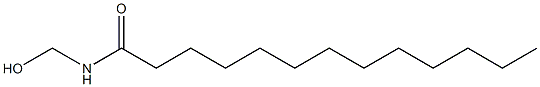 N-Hydroxymethyltridecanamide Struktur