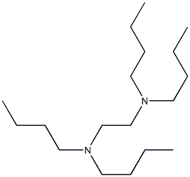 1,2-Bis(dibutylamino)ethane Struktur