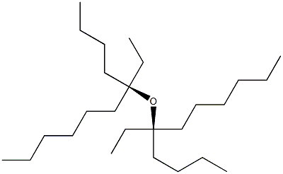 (-)-Butyl[(R)-1-ethylheptyl] ether Struktur