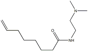 N-[2-(Dimethylamino)ethyl]-7-octenamide Struktur