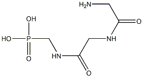 [[(N-Glycylglycyl)amino]methyl]phosphonic acid Struktur