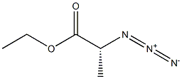 [R,(+)]-2-Azidopropionic acid ethyl ester Struktur