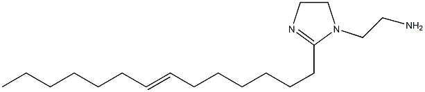 1-(2-Aminoethyl)-2-(7-tetradecenyl)-2-imidazoline Struktur