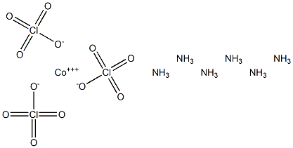 Hexamminecobalt(III) perchlorate Struktur