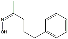 5-Phenyl-2-pentanone (2H)oxime Struktur