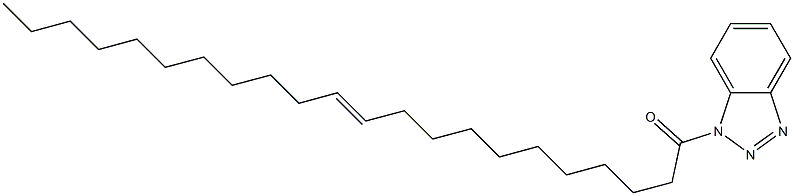 1-(1-Oxo-11-docosenyl)-1H-benzotriazole Struktur