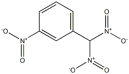 1-Dinitromethyl-3-nitrobenzene Struktur