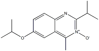 2-Isopropyl-4-methyl-6-isopropoxyquinazoline 3-oxide Struktur