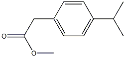 (p-Isopropylphenyl)acetic acid methyl ester Struktur