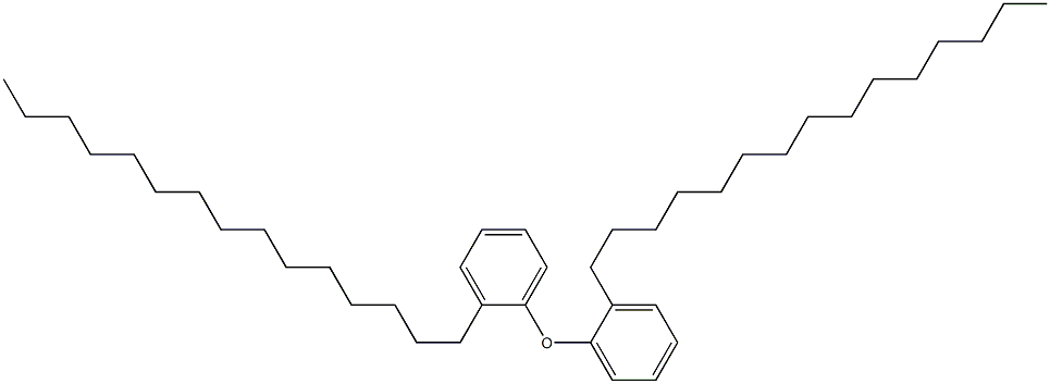 2,2'-Dipentadecyl[oxybisbenzene] Struktur