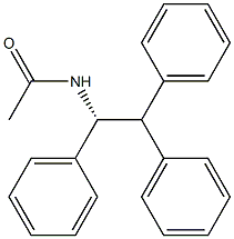 (-)-N-[(R)-1,2,2-Triphenylethyl]acetamide Struktur