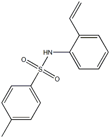 N-(2-Vinylphenyl)-p-toluenesulfonamide Struktur