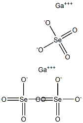 Gallium(III) selenate Struktur