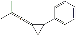 1-(2-Methyl-1-propenylidene)-2-phenylcyclopropane Struktur