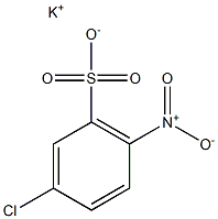 3-Chloro-6-nitrobenzenesulfonic acid potassium salt Struktur