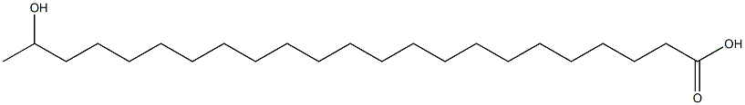 22-Hydroxytricosanoic acid Struktur