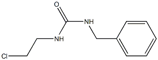 1-Benzyl-3-(2-chloroethyl)urea Struktur