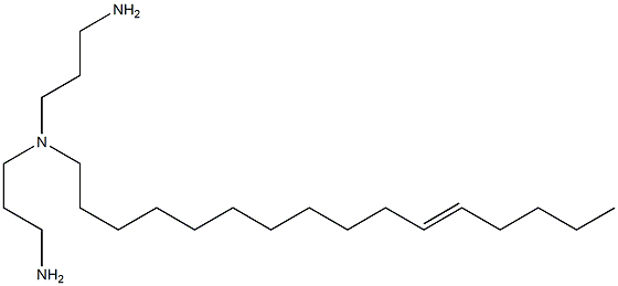 N,N-Bis(3-aminopropyl)-11-hexadecen-1-amine Struktur