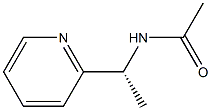 N-[(R)-1-(2-Pyridinyl)ethyl]acetamide Struktur