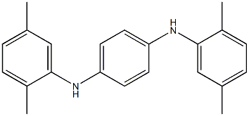 N,N'-Bis(2,5-dimethylphenyl)-p-phenylenediamine Struktur