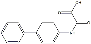 N-(1,1'-Biphenyl-4-yl)oxamidic acid Struktur