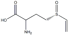 Ethenyl(S)-3-amino-3-carboxypropyl sulfoxide Struktur