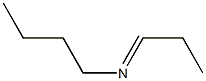 N-Propylidene-N-butylamine Struktur