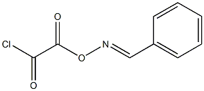 (Benzylideneaminooxy)oxoacetic acid chloride Struktur